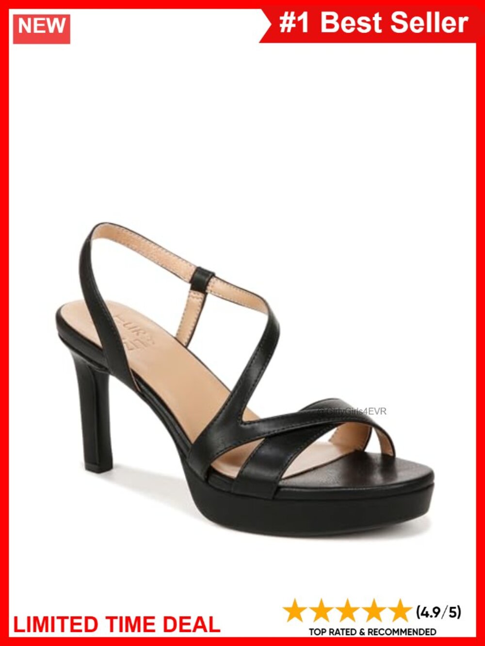 Strappy Platform Slingback Dress Sandals Open Toe Heeled Shoes